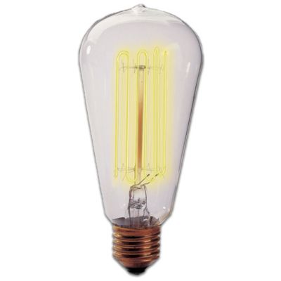 40W 120V ST18 E26 Squirrel Cage Edison Bulb by Bulbrite - Starlight Lighting USA and Canada